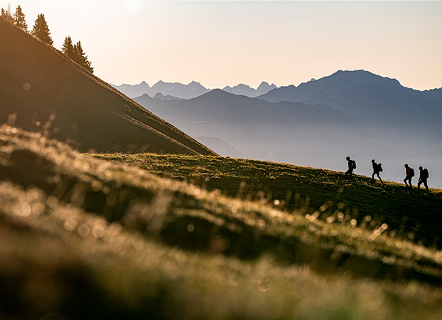 Wanderung zu den Strudeltöpfen auf der Alp Mora bei Trin