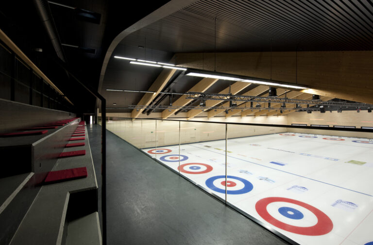 Curling, Waldhaus Arena in Flims